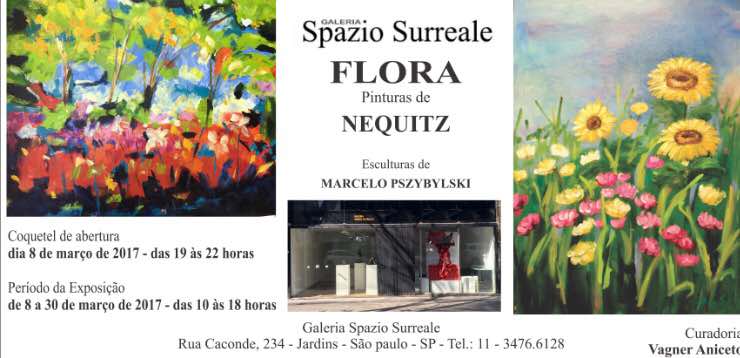 Nequitz - Flora - Galeria Spazio Surreale - São Paulo/SP